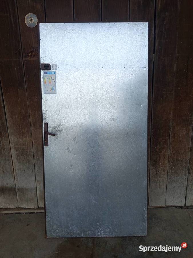 Drzwi stalowe do garażu na budowę Wietrzychowice