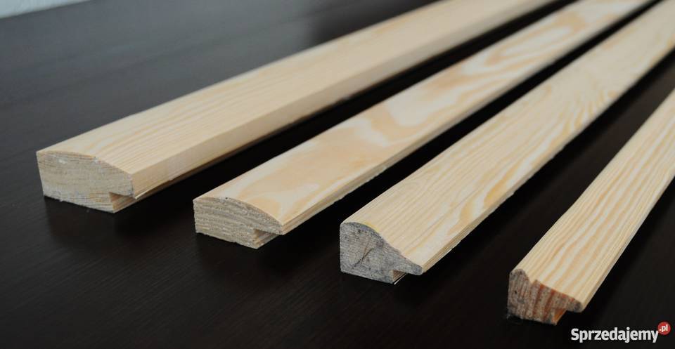 Listwy drewniane ozdobne przezroczysty Toruń sprzedam