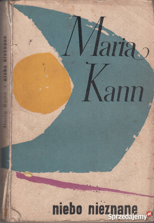 02374 NIEBO NIEZNANE MARIA KANN Czyrna sprzedam