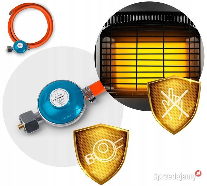 PIECYK GAZOWY NA BUTLE składany wydajny slim Kominki gazowe Kielce sprzedam