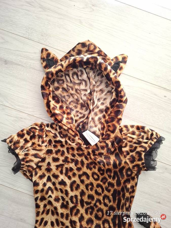 Kostium strój gepard leopard pantera z ogonem i Koszalin