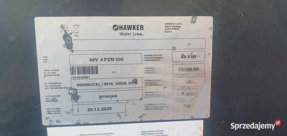 Wózek widłowy elektryczny Linde E1402 Radom