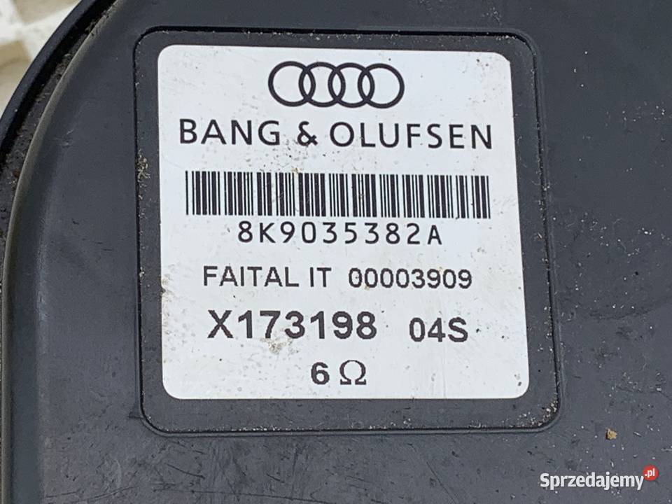 SUBWOOFER AUDI A4 B8 8K9035382A Kombi 0715 Sprzęt audio fabryczny