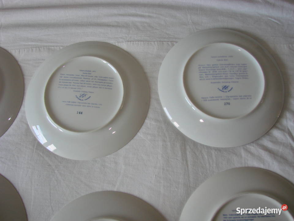 Ystad Julen talerz świąteczny Elgporslin Pozostałe