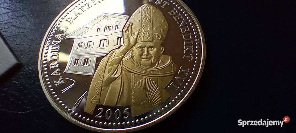 Stare monety Medal Benedykt XVI 2005 164 sprzedam