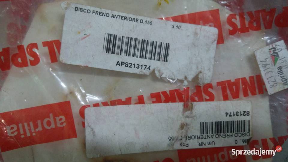 Tarcza hamulcowa Aprilia Amico Yamaha Jog Axis Bielsk Podlaski sprzedam