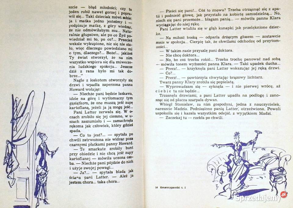 Emancypantki Tom 1 Bolesław Prus Chełm sprzedam