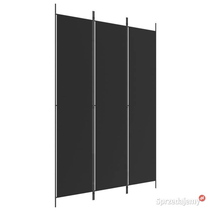 vidaXL Parawan 3panelowy czarny 150x220 Warszawa