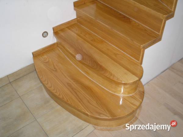 Schody z drewna drewniane Dąb Jesion Płock