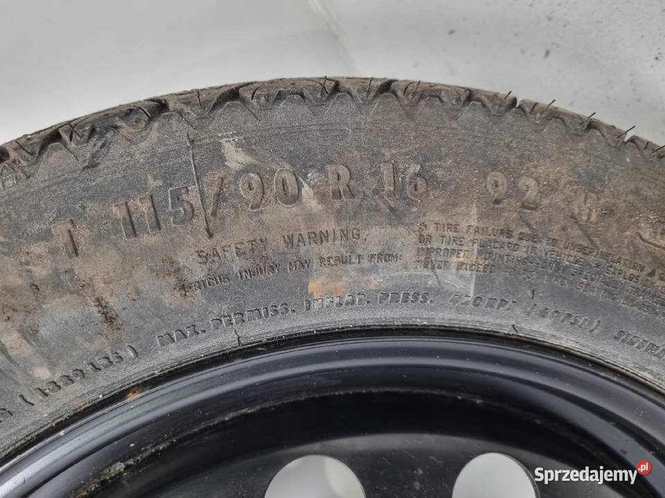 KOŁO DOJAZDOWE BMW E46 dojazdówka 11590 R16
