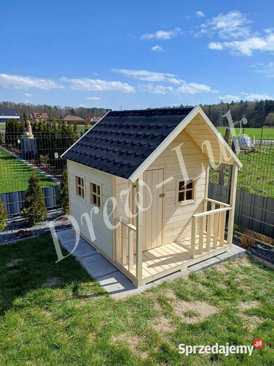 Duży drewniany domek dzieci Domki drewniane Wadowice