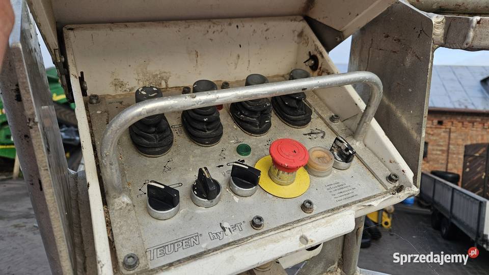 Gąsienicowy podnośnik koszowy Teupen LEO 23GT Gąsiennice Sochaczew