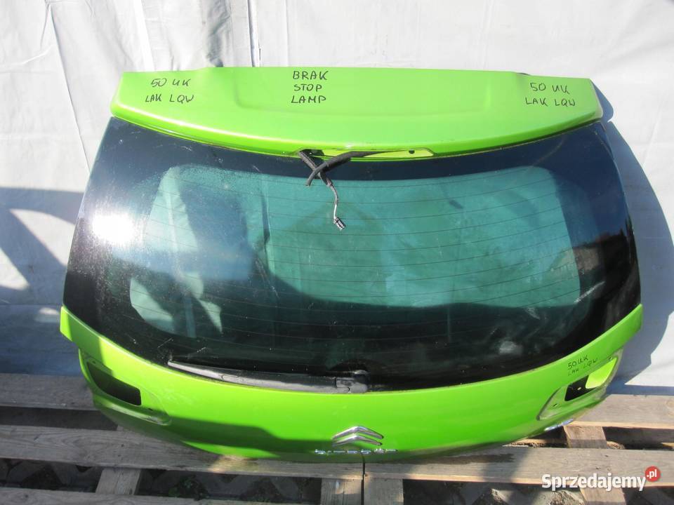 CITROEN C3 II 10r klapa tył świętokrzyskie