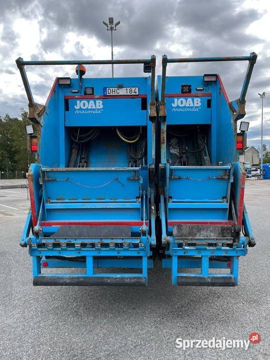 Śmieciarka SCANIA P280 euro5 Joab 2 komory Samochody ciężarowe świętokrzyskie Nowiny sprzedam