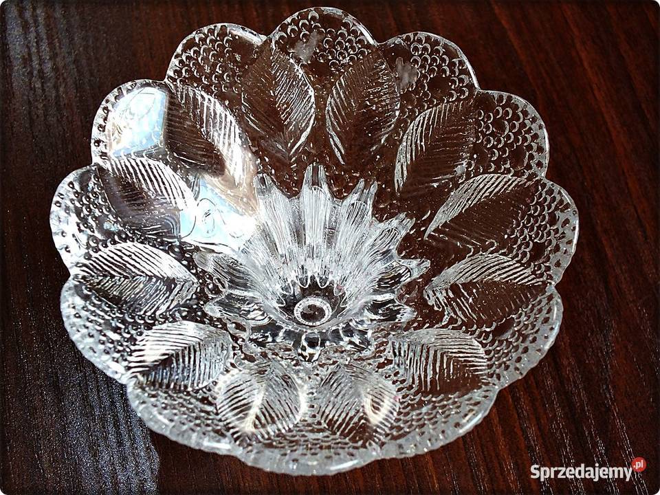 Świecznik kryształowy Medea Lausitzer Glas DDR Żary