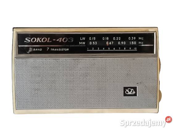Stare radio SOKOL - 403
