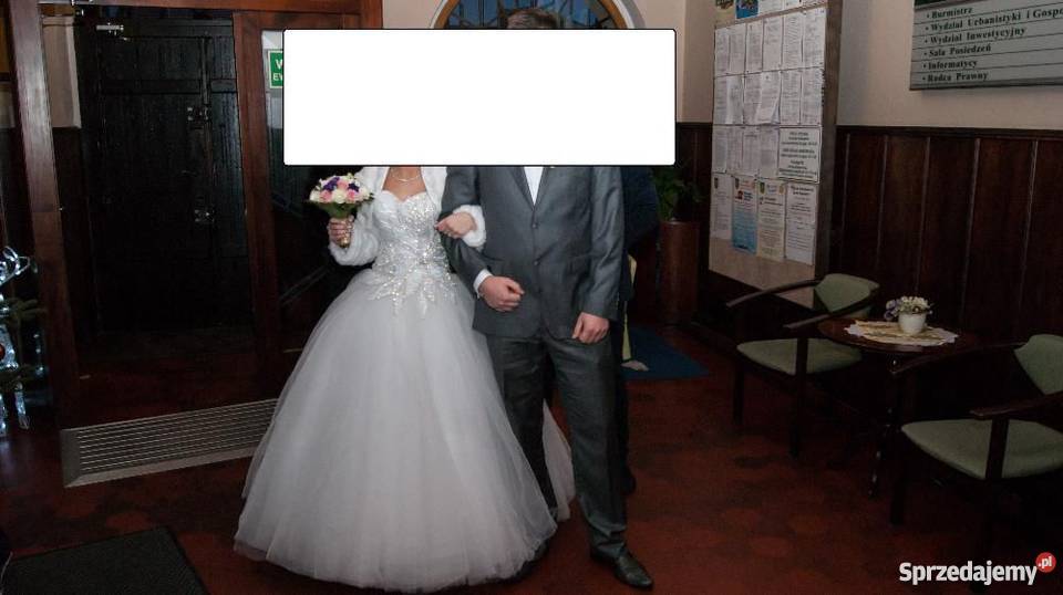 Przepiękna suknia ślubna