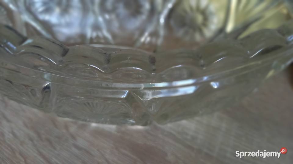 Żardiniera wazon pucharek szkło prl ząbkowice Tychy