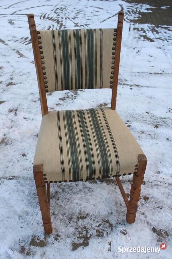 Krzesła drewniane antyk Rożnowo Nowogardzkie