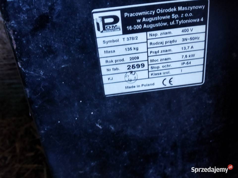 Silosy zbożowe nieuszkodzony Wyszków