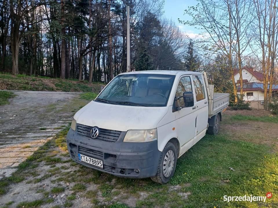 Vw Transporter t5 25tdi 130 2004r 268905 4x4 Volkswagen Piotrkowice