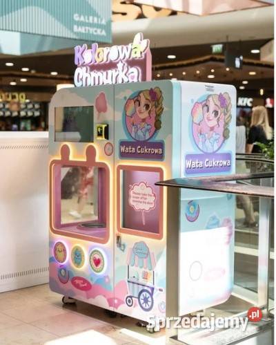 WIELKA WYPRZEDAŻ Automat do waty cukrowej 18 000 Gdańsk
