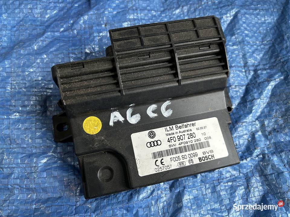 Audi A6C6 Moduł Sterownik Mocy 4F0907280 Bolesławiec