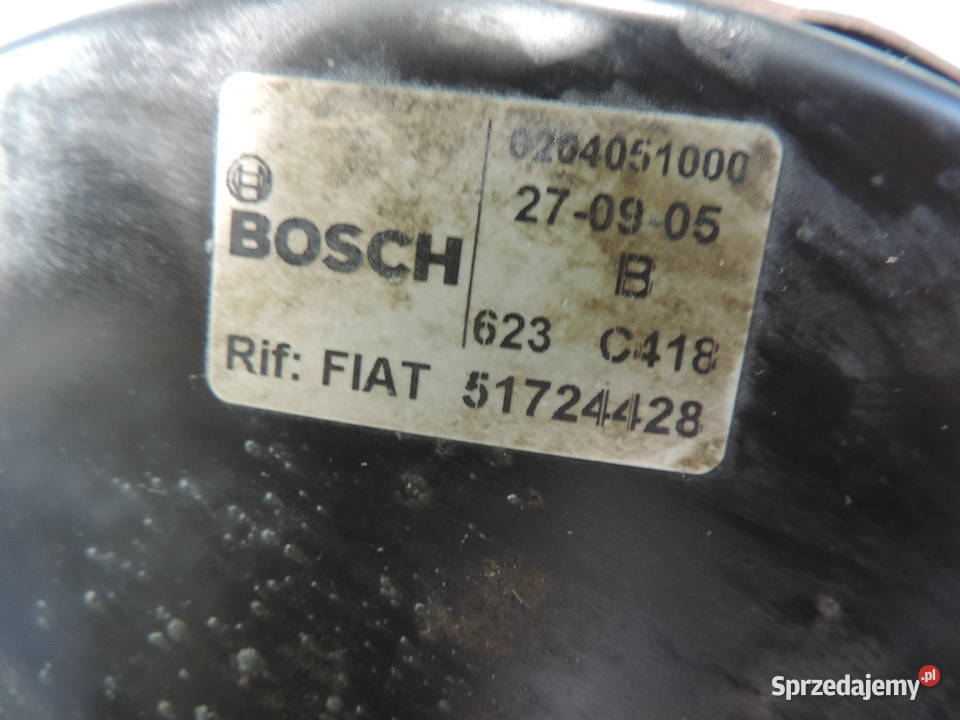 SERWO HAMULCOWE 51724428 FIAT PANDA 2 13 JTD Nowy Sącz