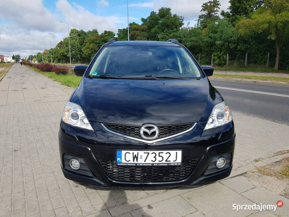 Mazda 5 20 Benzyna 7 Osobowy Klimatronik Skóry 4/5 kujawsko-pomorskie Włocławek sprzedam