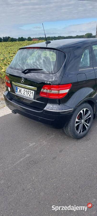 Mercedes B klasa 2007r w stanie bezwypadkowy światła przeciwmgielne