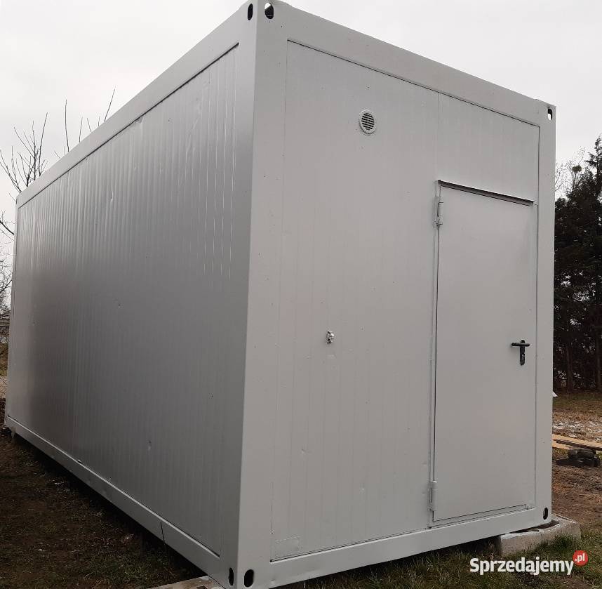 Kontener biurowy szatniowy szary Swarzędz sprzedam