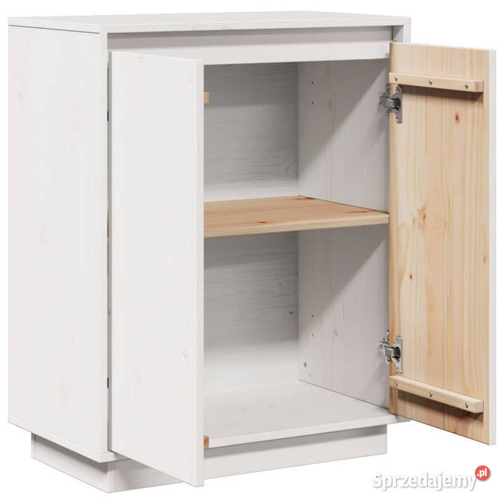Szafka biała 60x34x75 lite drewno sosnowe Warszawa sprzedam