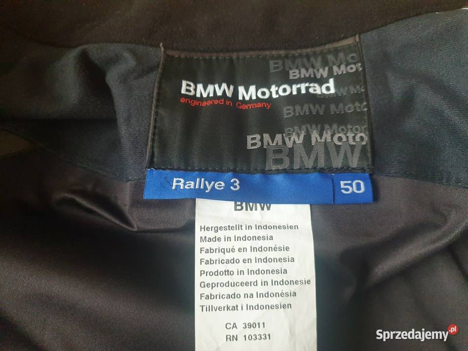 Podpinka do kurtki BMW Motorrad Rallye 3 r 50 Mszana Dolna