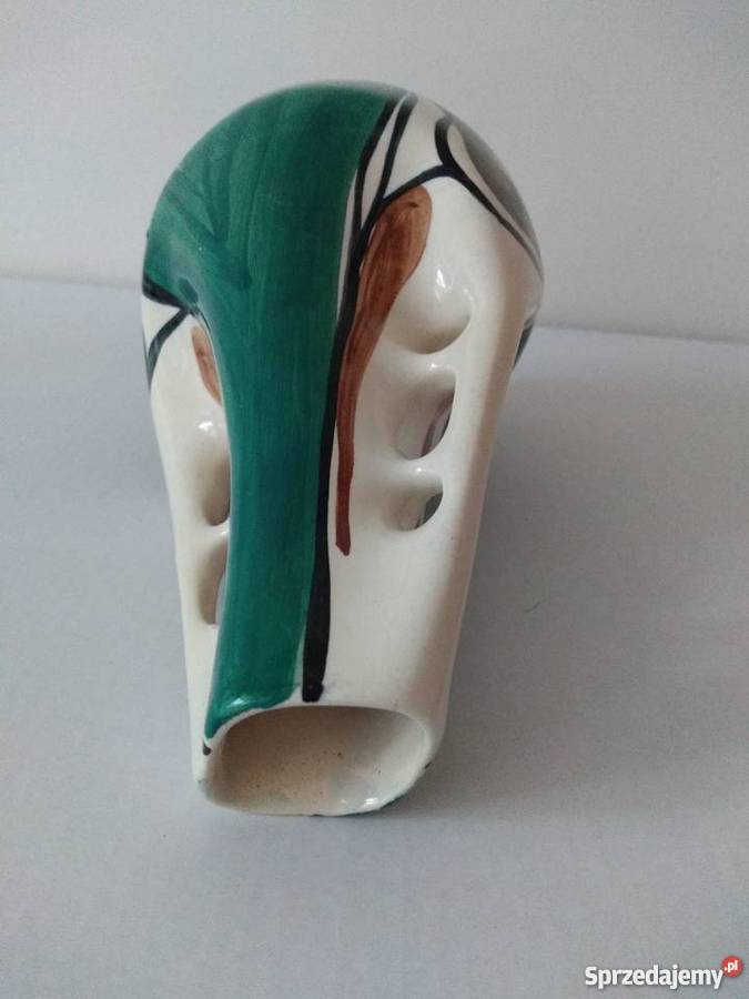 Wazon Włocławek Wit Płażewski1960r Fajans warmińsko-mazurskie Olsztyn sprzedam