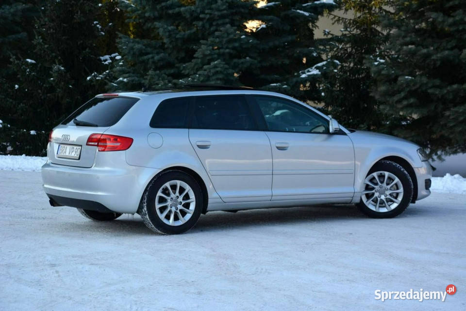 Audi A3 Sportback Lift DSG Panorama Skóry Duża czujnik parkowania Ostrów Mazowiecka