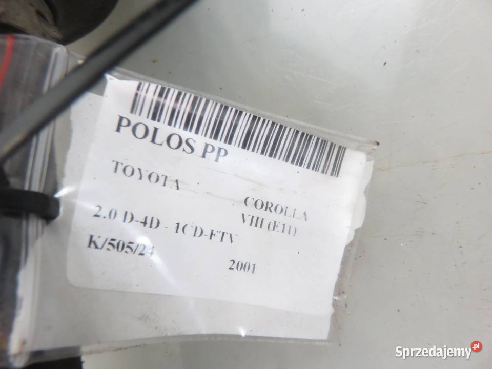 PÓŁOŚ PRAWA TOYOTA COROLLA E11 20 D4D