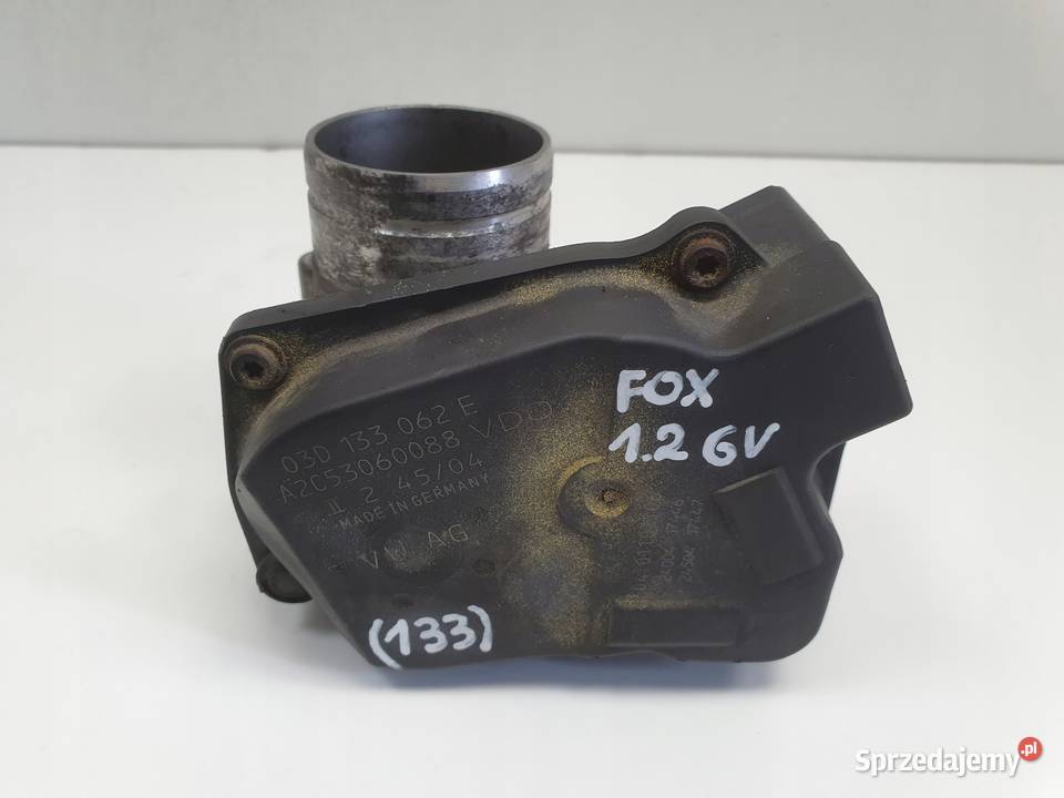 PRZEPUSTNICA VW Fox 12 6V 03D133062Eprzepustnica osobowe Chełm sprzedam