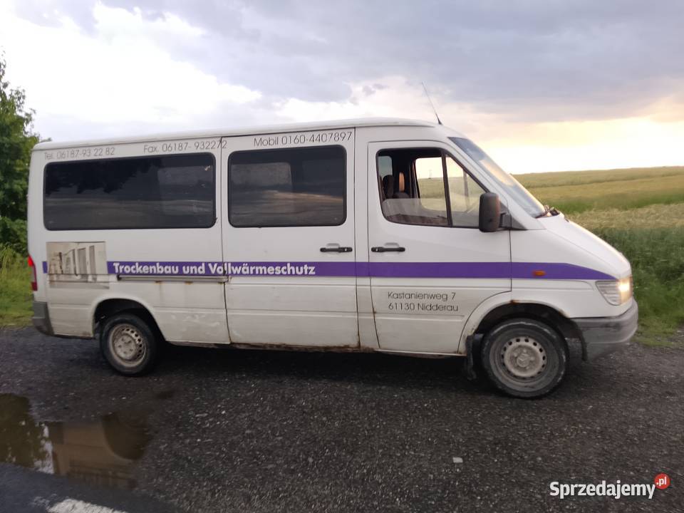 Mercedes Sprinter 2 9 diesel blaszak 1998 dolnośląskie Bolesławiec