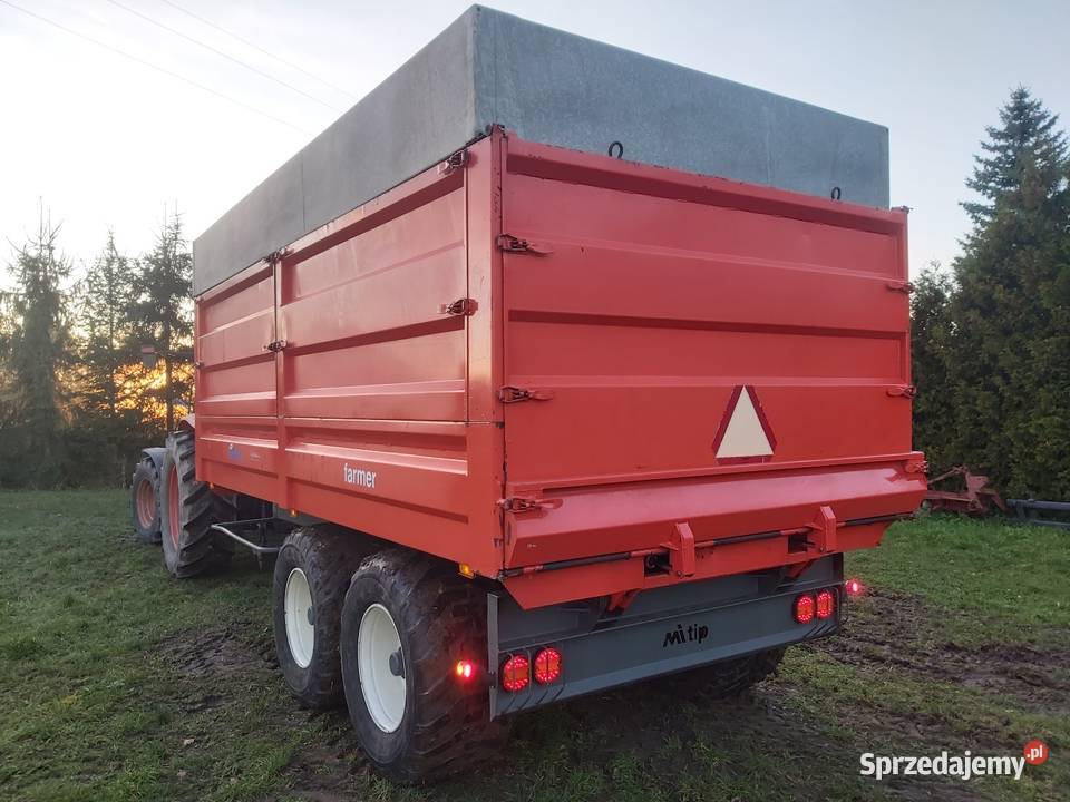 Przyczepa wywrotka tandem Umega SP 14 nieuszkodzony