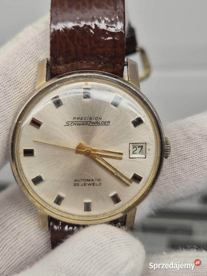 Męski zegarek automatycznyPrecision Schwarzwlder śląskie Chorzów