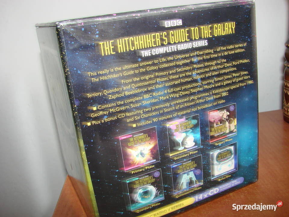 Autostopem Galaktykę Kompletna seria radiowa Pruszcz Gdański sprzedam