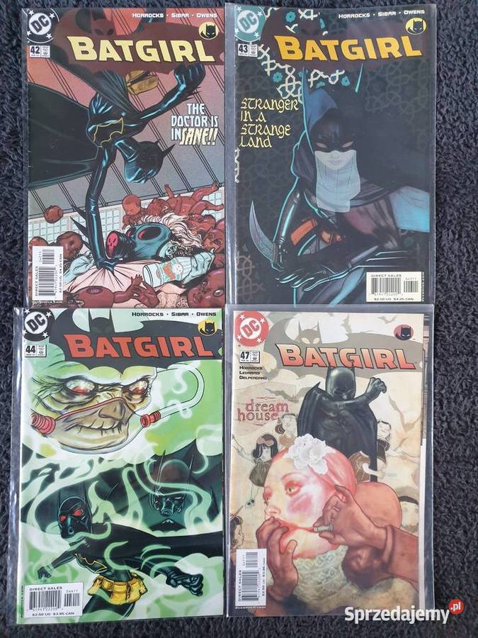 Batgirl kolekcja 32 oryginalnych komiksów DC USA Gdynia