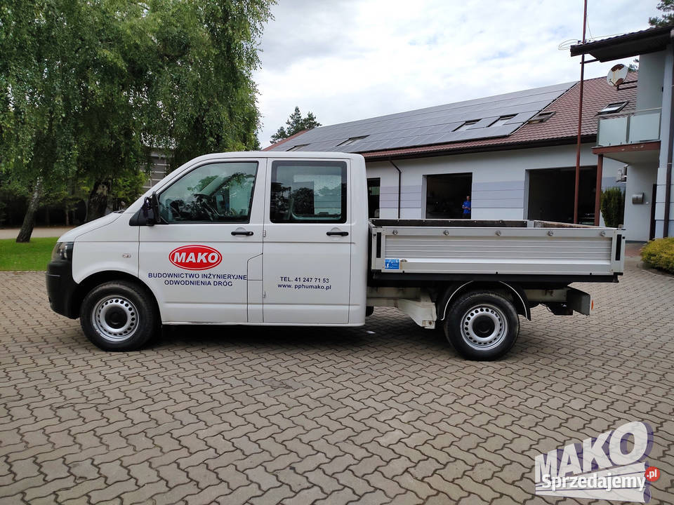Volkswagen Transporter T5 doka brygadówka świętokrzyskie Ostrowiec Świętokrzyski