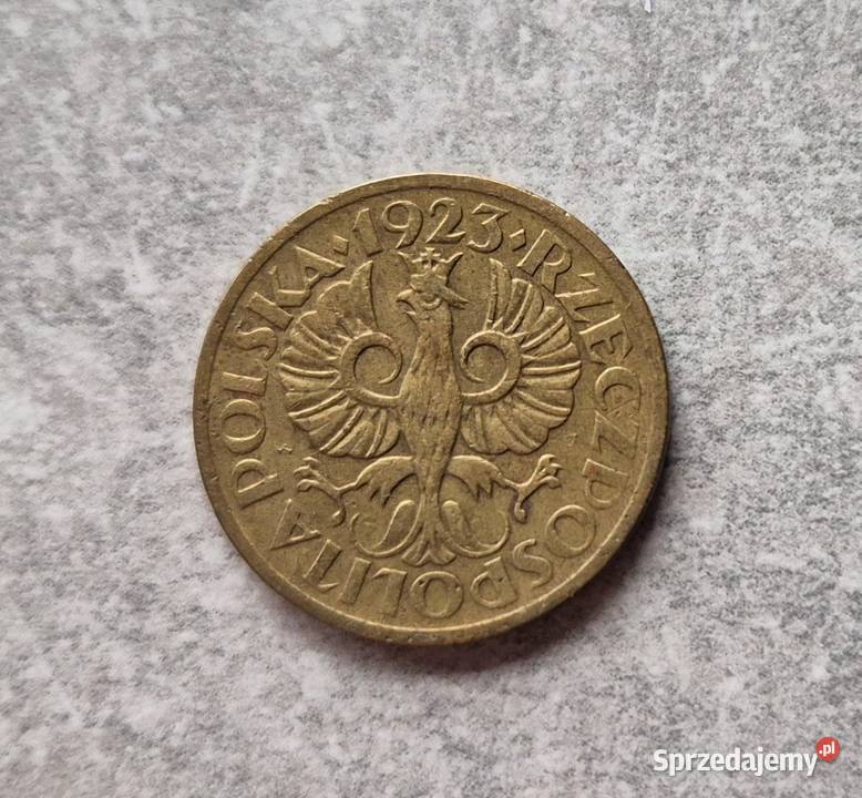 405 POLSKA II RP 5 Groszy 1923 r Wola Kruszyńska