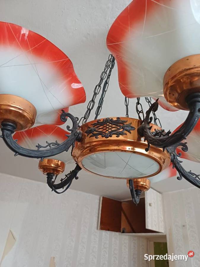 Sprzedam żyrandol 5 ramienny z Prlu Sopot