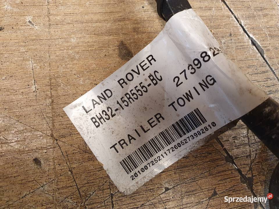RANGE ROVER SPORT L320 WIĄZKA INSTALACJA HAKA osobowe Międzychód