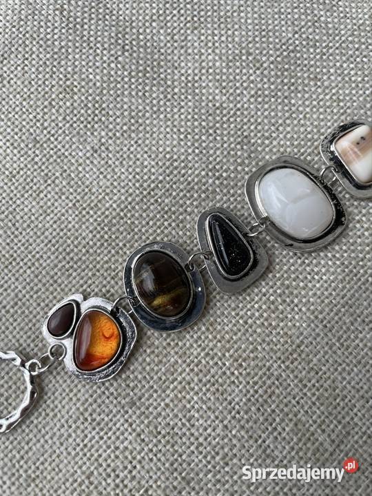 Bransoletka z kamyczkami