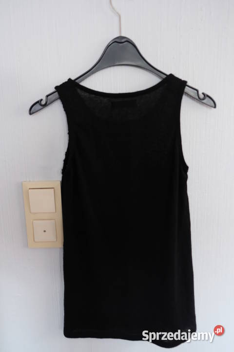 czarny top XS 34 RESERVED siatka siateczka Toruń sprzedam