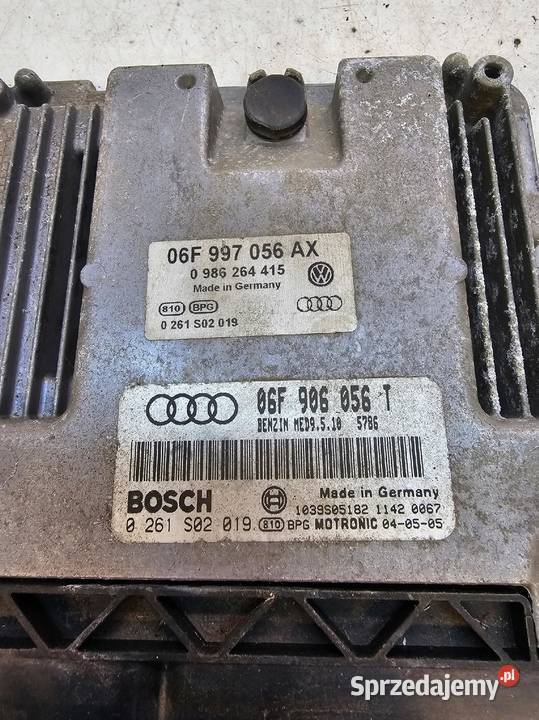 KOMPUTER STEROWNIK SILNIKA AUDI VW 20 FSI Komputery Przystajń