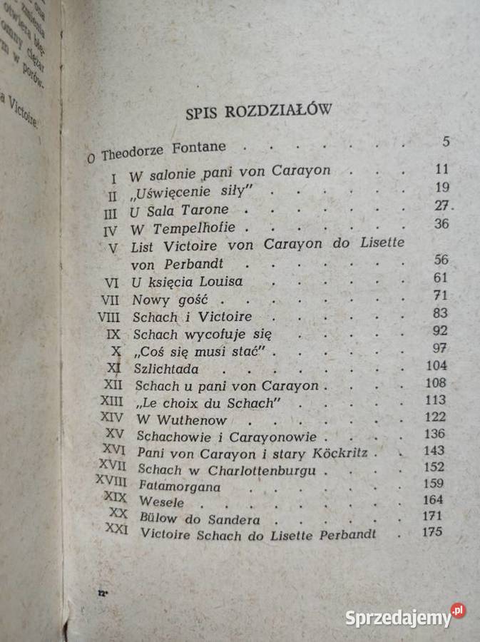Schach z Wuthenow Theodor Fontane 1978